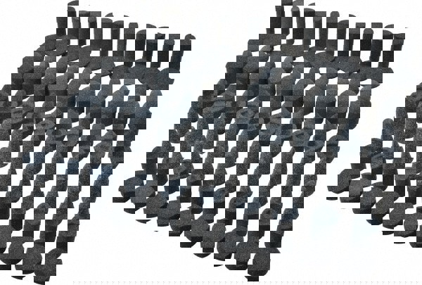 100 Piece Aluminum Oxide Vitrified Mounted Stone Abrasive Point Set